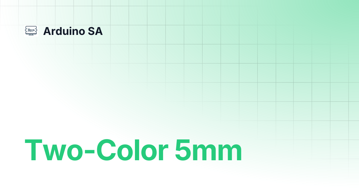 Two-Color 5mm | Arduino SA